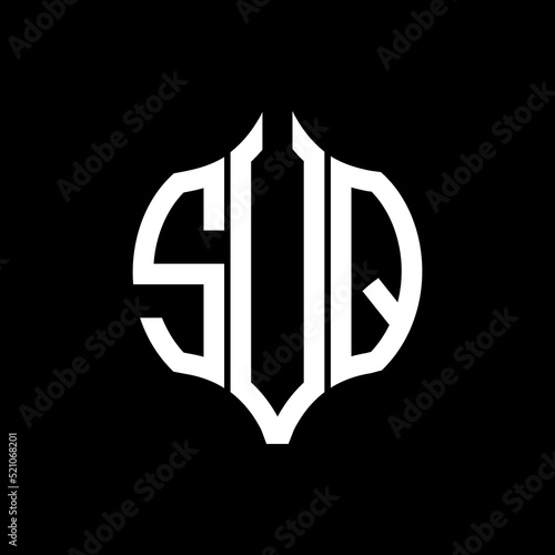 SVQ letter logo. SVQ best black background vector image. SVQ Monogram logo design for entrepreneur and business. photo