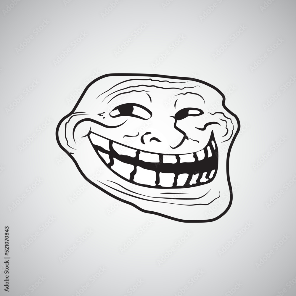 Troll Face Svg -  Norway