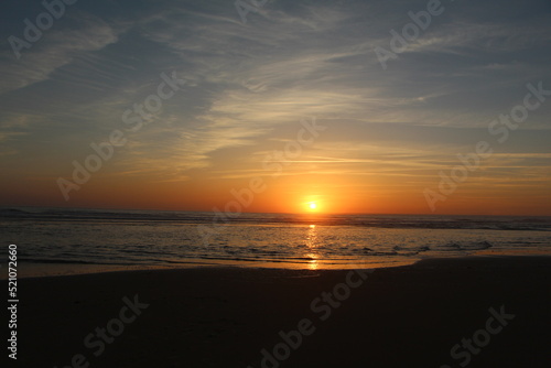 sunset on the beach © Theresa