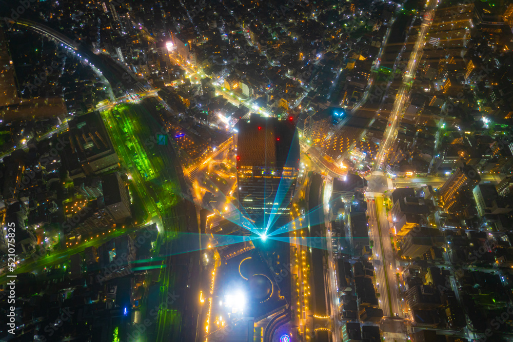 Obraz premium 東京の街並み（東京スカイツリーから撮影）