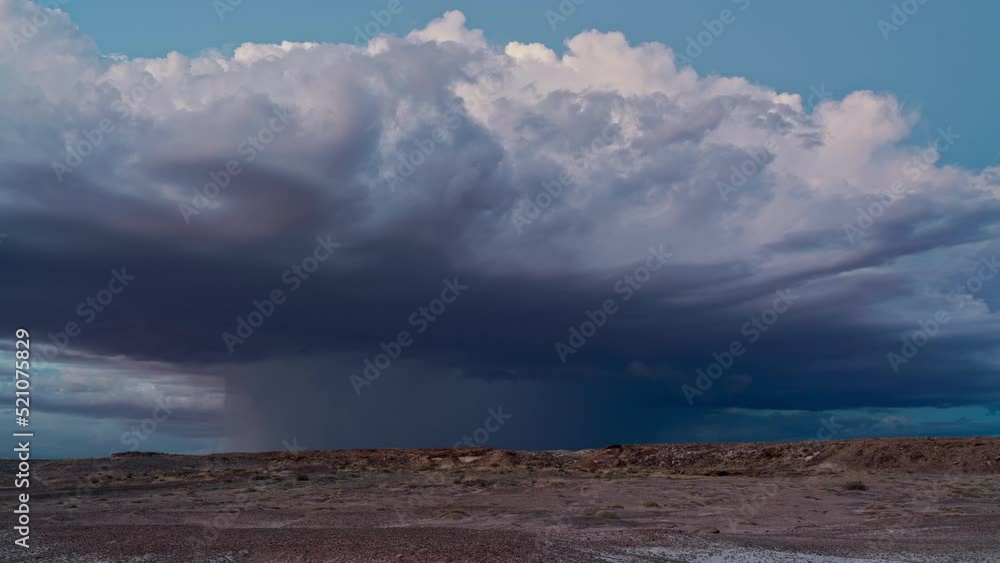 Timelapse of storm cell growing in the Utah desert as lightning flashes near Hanksville during summer monsoon. Timelapse of storm cell growing in the Utah desert as lightning flashes near Hanksville during summer monsoon.