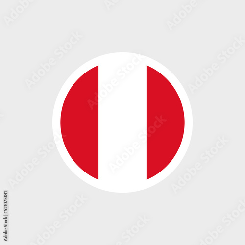 Flag of Peru. Peruvian striped red and white flag. State symbol of the Republic of Peru. Isolated raster illustration. Free Download Flag of Peru. Peruvian striped red and white flag. State symbol of the Republic of Peru. Isolated raster illustration. - GFXLoad