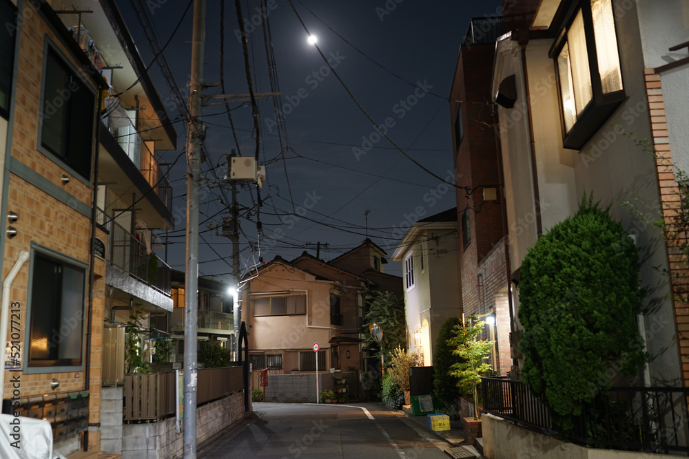 荻窪の街並み夜景