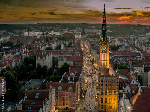 view of the long lane gdansk 