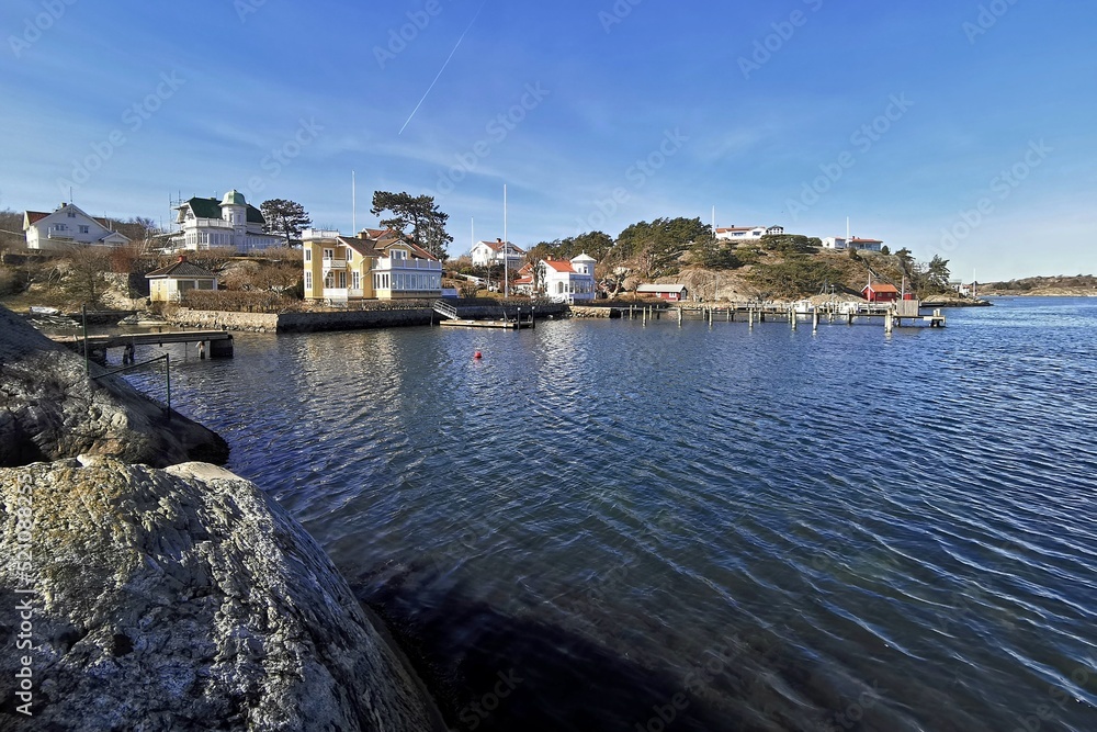 bay on the island of Styrso
