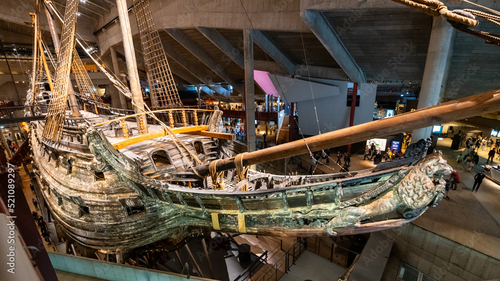 Vasa - old Swedish warship in Stockholm Photos | Adobe Stock