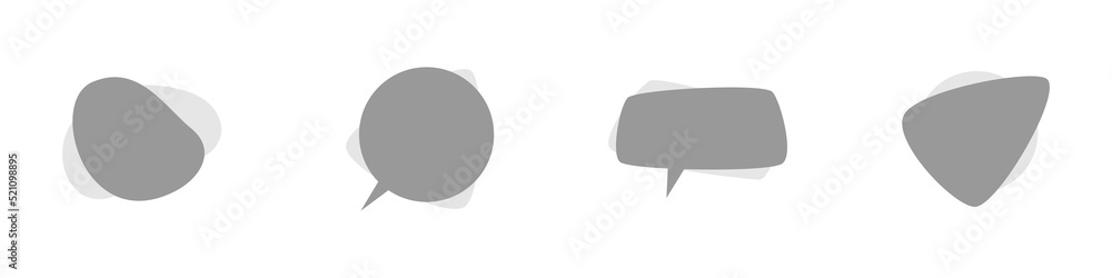 Conjunto de marcos de citas. Globos y burbujas de texto. Conjunto de plantillas de conversación Conjunto de marcos de citas. Globos y burbujas de texto. Conjunto de plantillas de conversación