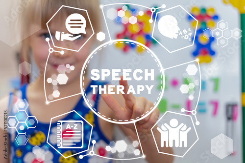 Φωτογραφία Concept of speech therapy