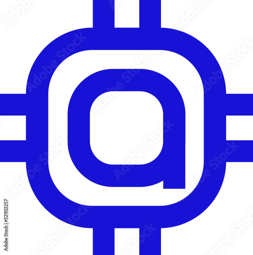 "A" CPU Logo
