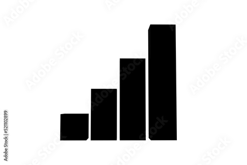 Free Download 3D wifi sign symbol black white background isolated - GFXLoad