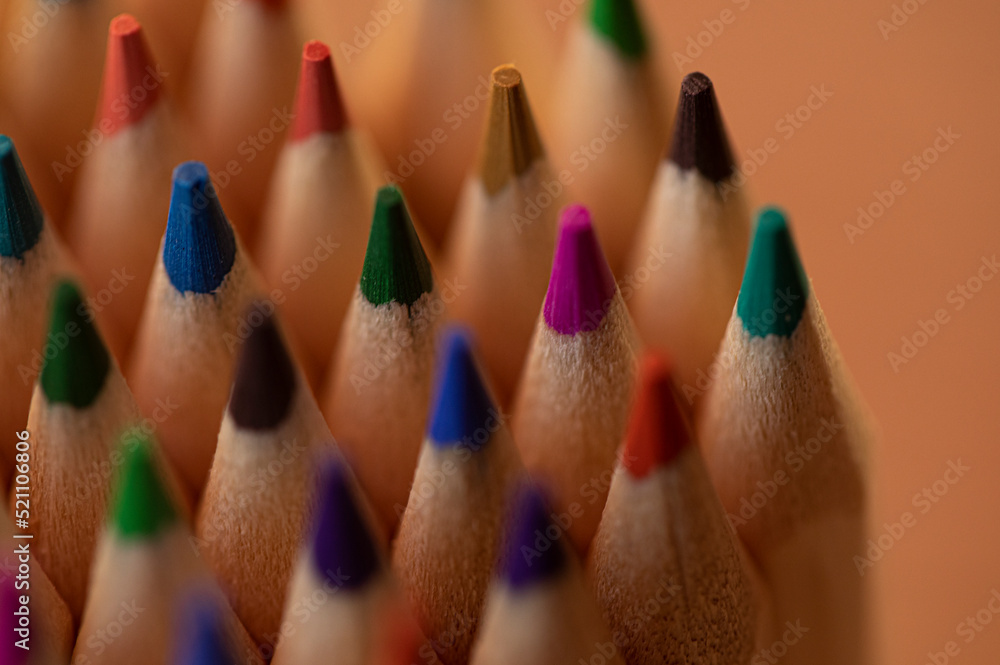 Back to school. Pencils. Back to school. Pencils.
