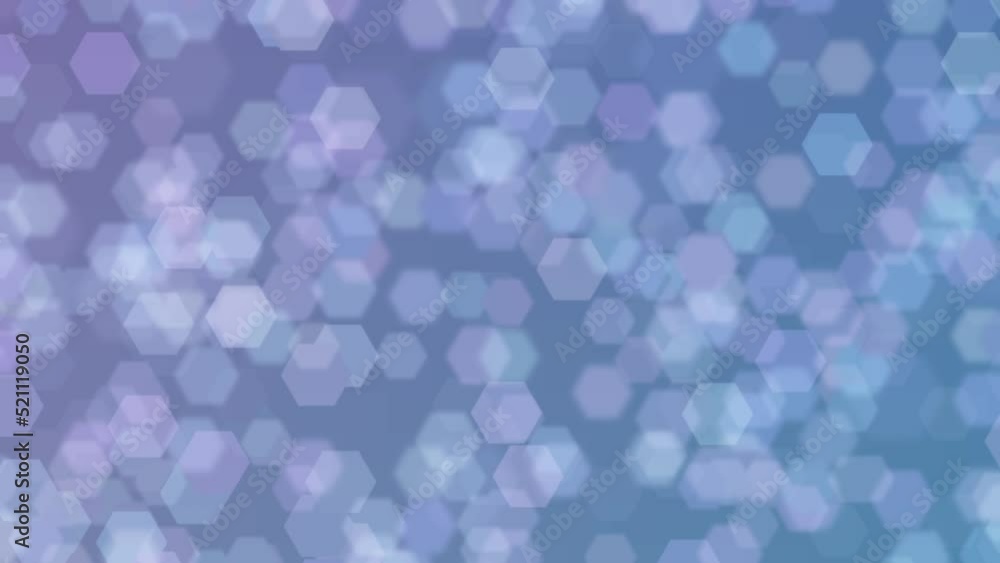 Motion graphics. Abstract background with bokeh. Soft light defocused spots