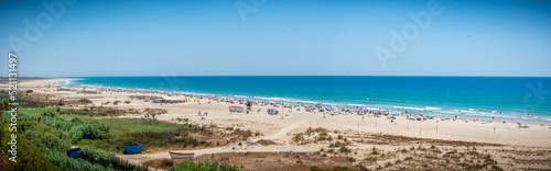 playas y calas del   mar Mediterraneo en Conil de Frontera en Cadiz España © jjmillan