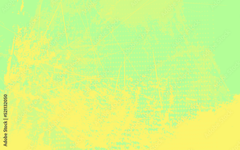 Abstract grunge texture green and yellow color background