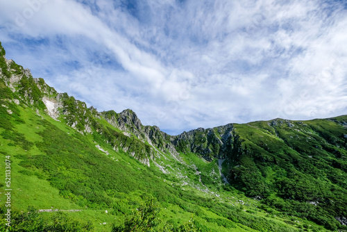 長野県中央アルプス木曽駒ヶ岳