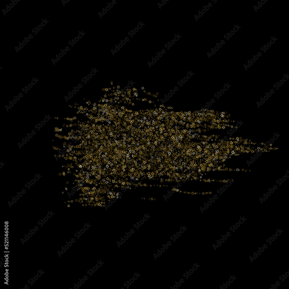 Gold Glitter Stars. Luxury Shiny Confetti. Gold Glitter Stars. Luxury Shiny Confetti.