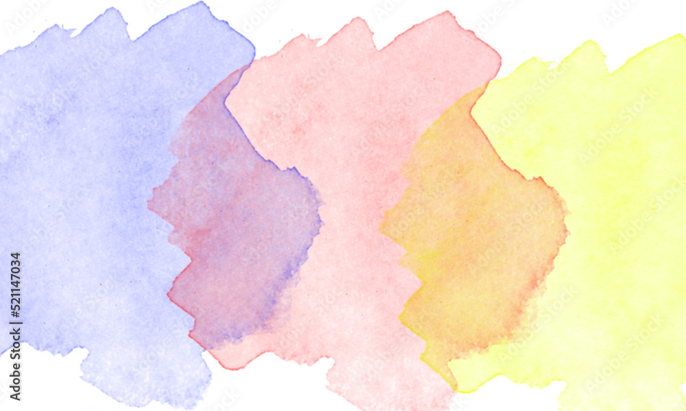 white background with tricolor brush white background with tricolor brush