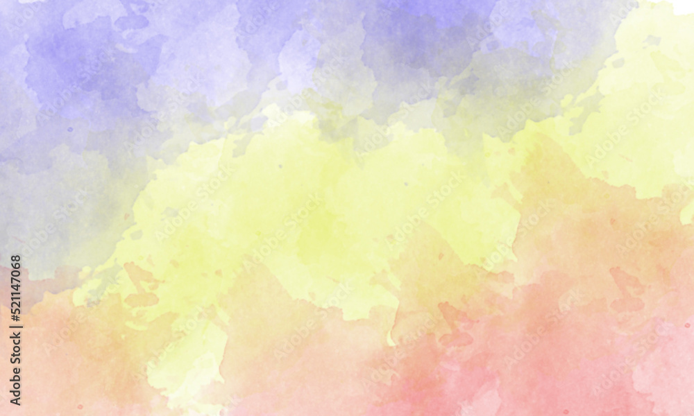 red, yellow and blue brush stack background