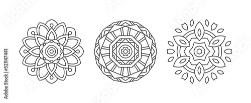 Mandala Set - Vector Pattern
