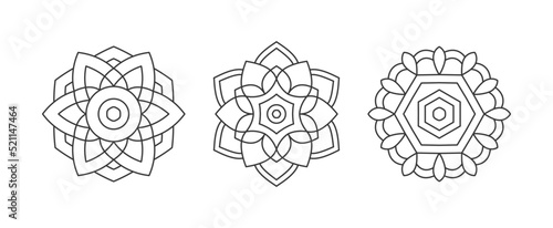 Mandala Set - Vector Pattern