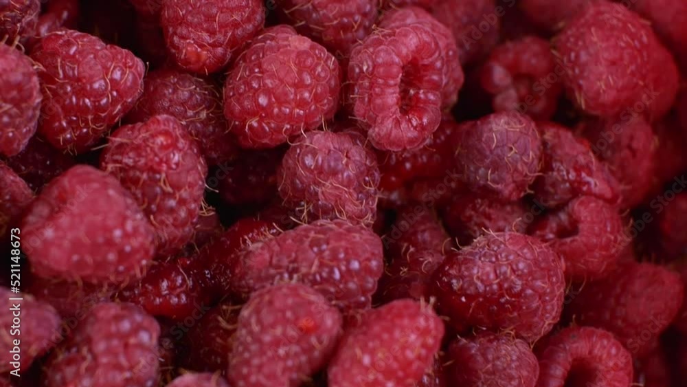 Beautiful, ripe, red raspberries close-up. Fresh berries. Beautiful, ripe, red raspberries close-up. Fresh berries.