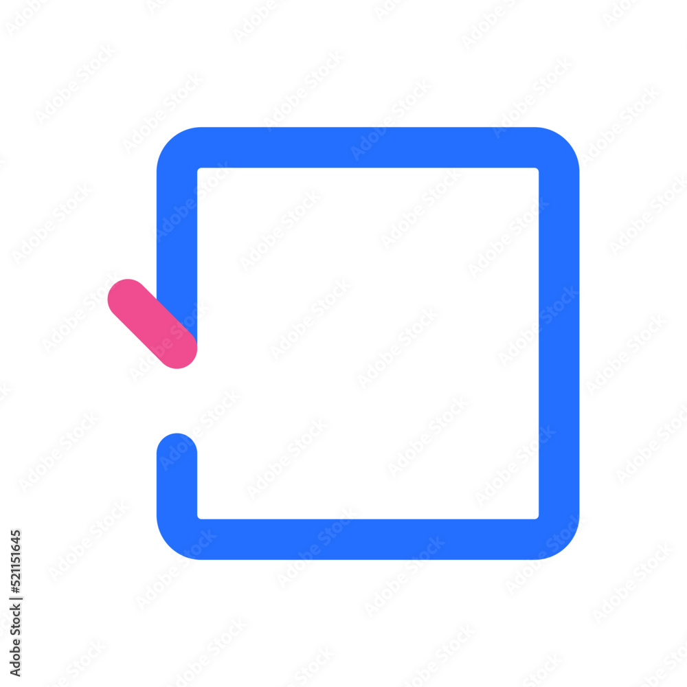 Repeat Icon with Two Tone Color Repeat Icon with Two Tone Color