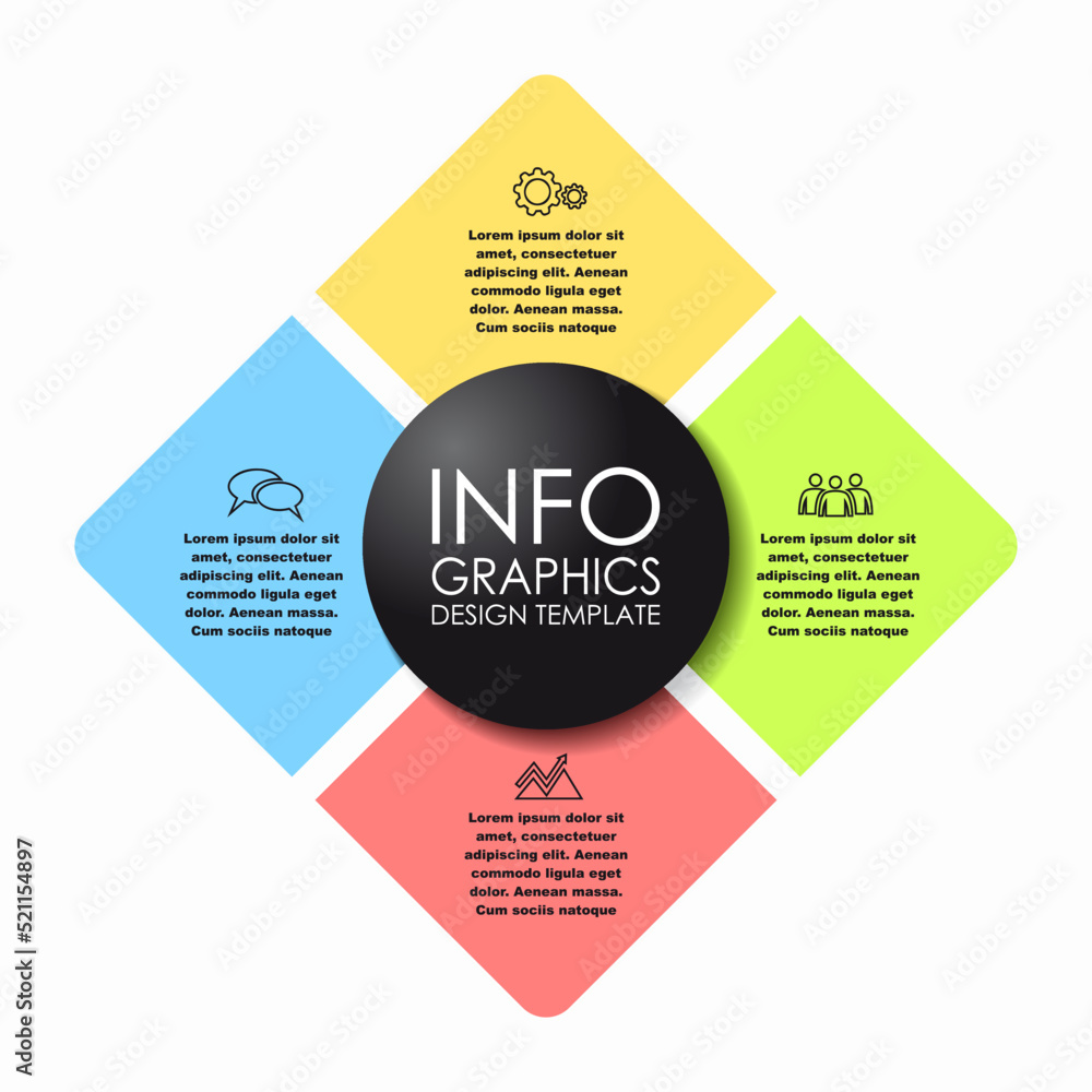 Infographic design template with place for your data. Vector illustration. Infographic design template with place for your data. Vector illustration.