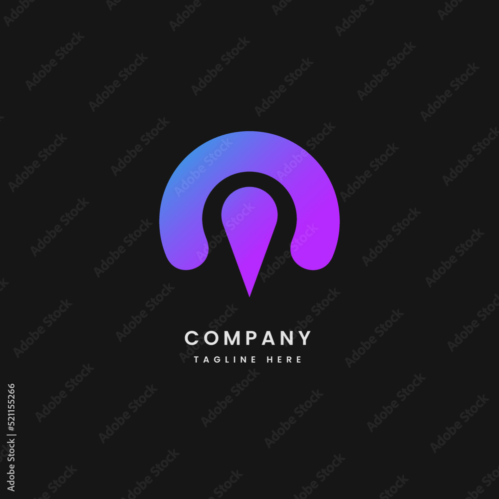 abstract circle premium logo design abstract circle premium logo design
