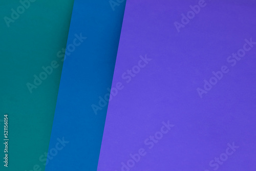 Abstract Background consisting Dark and light shades of purple blue green to create a three fold creative cover design