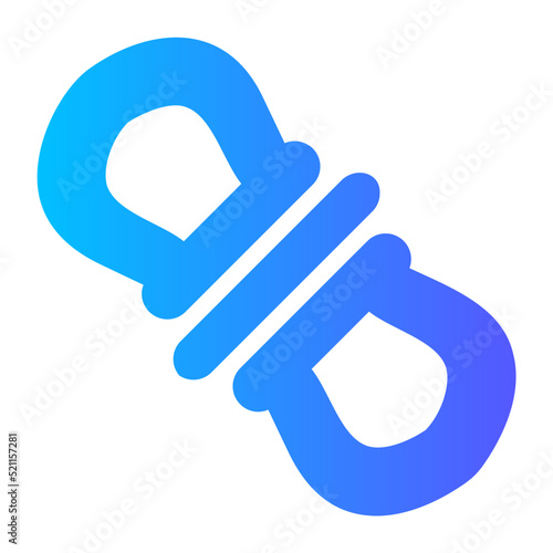 rope gradient icon