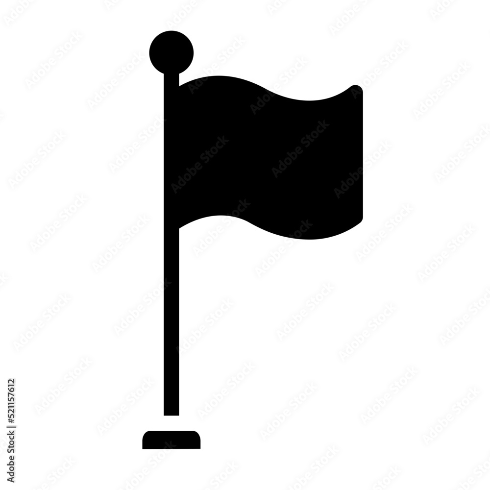 flag glyph icon flag glyph icon