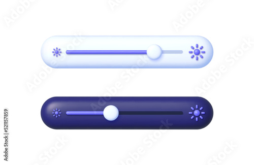 3d voice message for mobile device design. Social media message. Isolated vector illustration