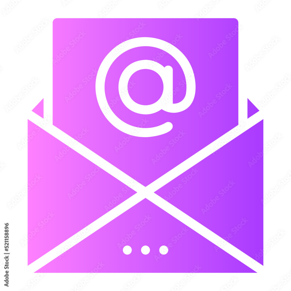 email gradient icon email gradient icon