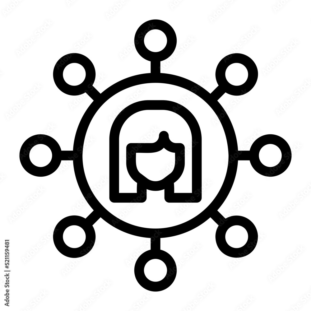 connection line icon connection line icon