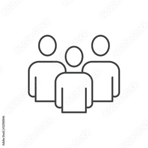 Men Collective icons  symbol vector elements for infographic web