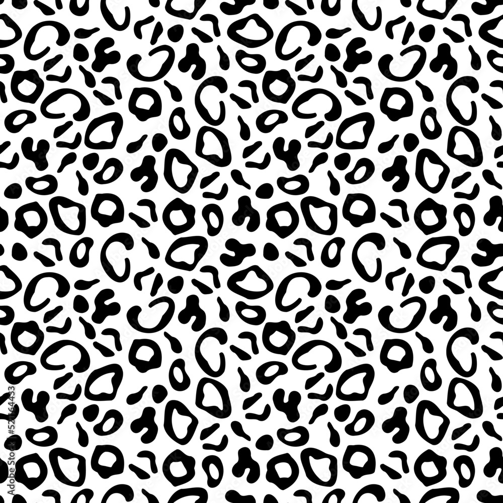Seamless Leopard Pattern Design. Seamless Leopard Pattern Design.