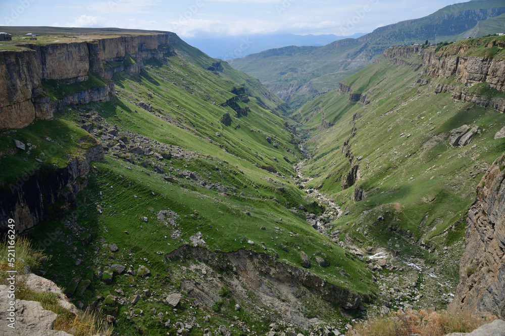 Khunzakh Canyon. Dagestan scenery. Russia