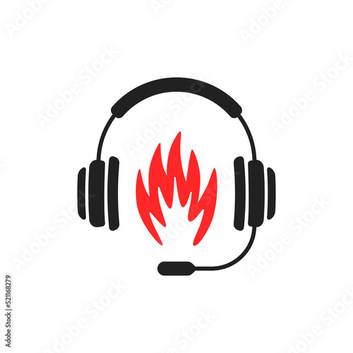 headphones with fire like hotline service