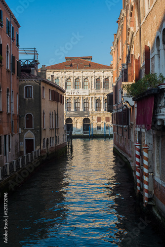 narrow street and canal of Venice © Alena Petrachkova