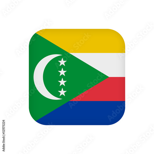 Free Download Comoros flag, official colors. Vector illustration. - GFXLoad