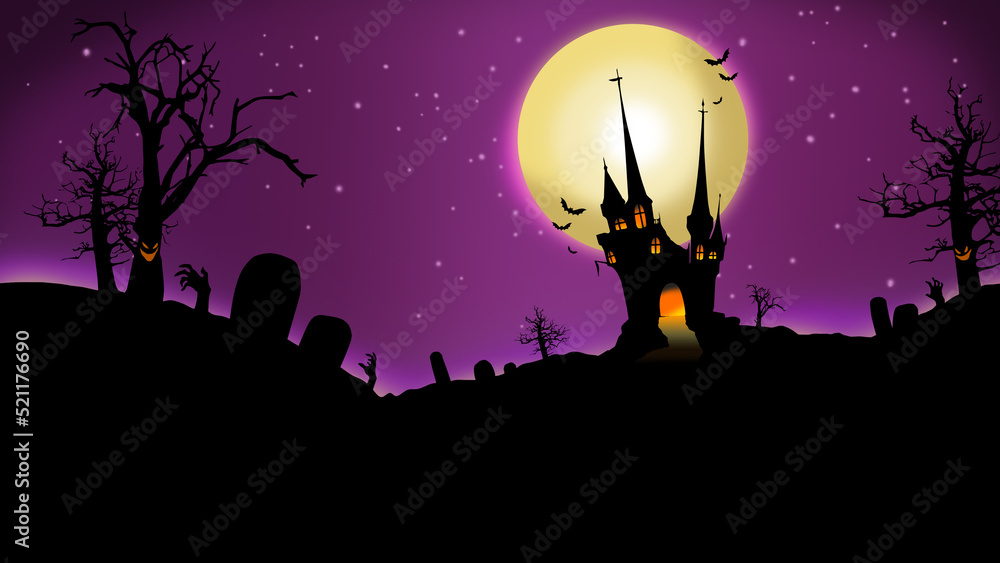 Halloween Spooktober Horror Wallpaper 4K