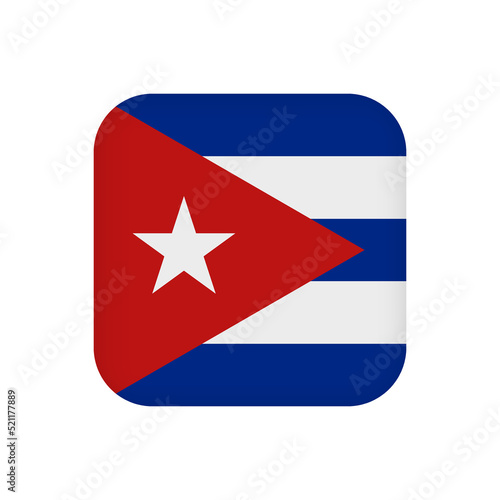 Cuba flag, official colors. Vector illustration. Free Download Cuba flag, official colors. Vector illustration. - GFXLoad