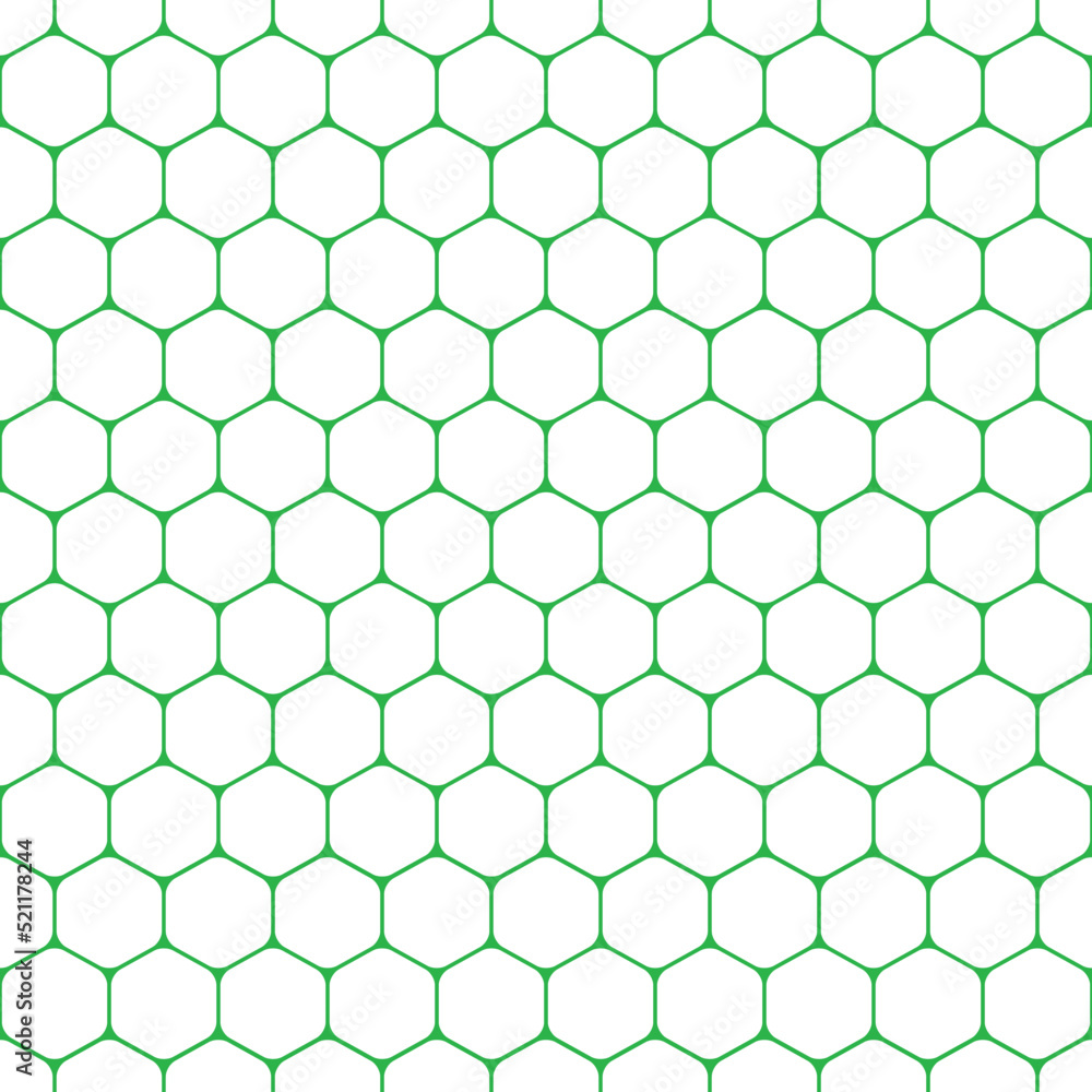 Green hexagon and white abstract background Green hexagon and white abstract background