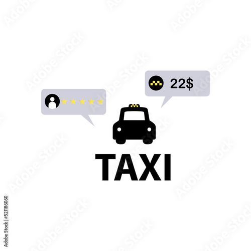 taxi design over white background,vector illustration