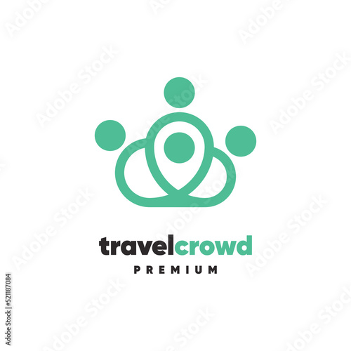 Travel Crowd Logo