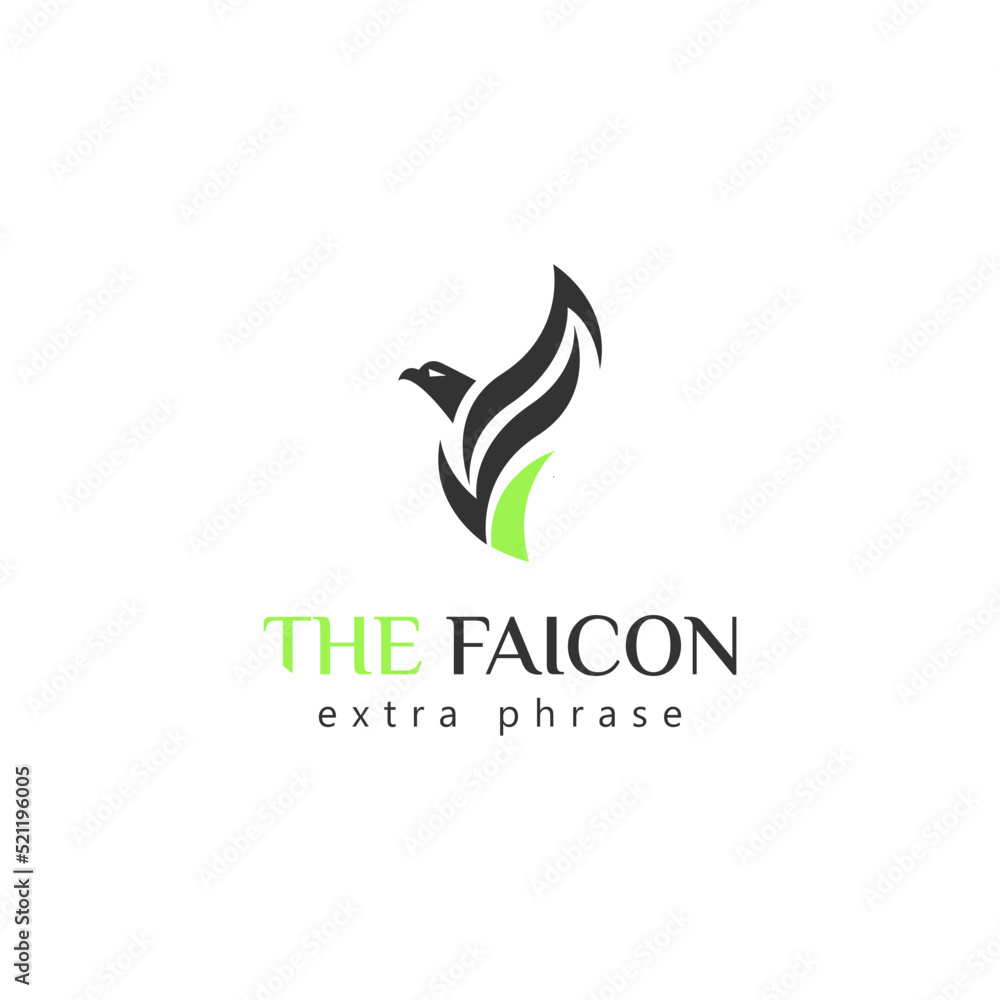 Professional design falcon logo Professional design falcon logo