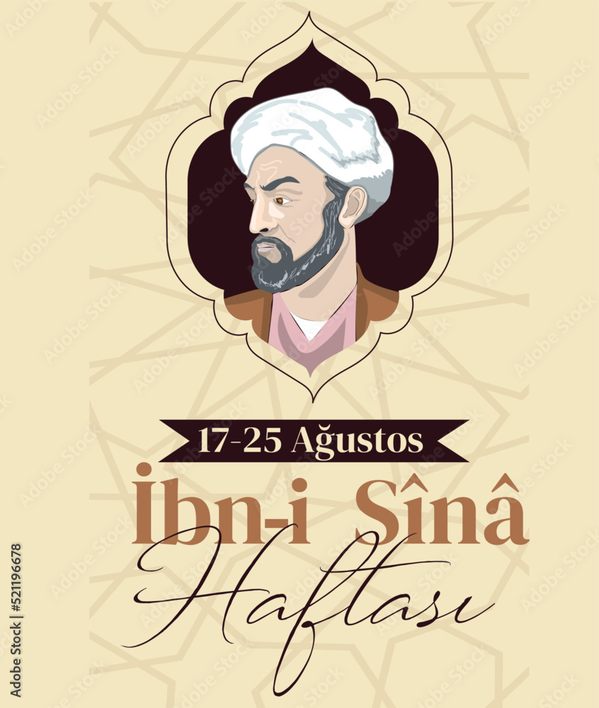 Ibn Sina week 17-25 August. turkish: ibn-i sina haftasi 17-25 agustos