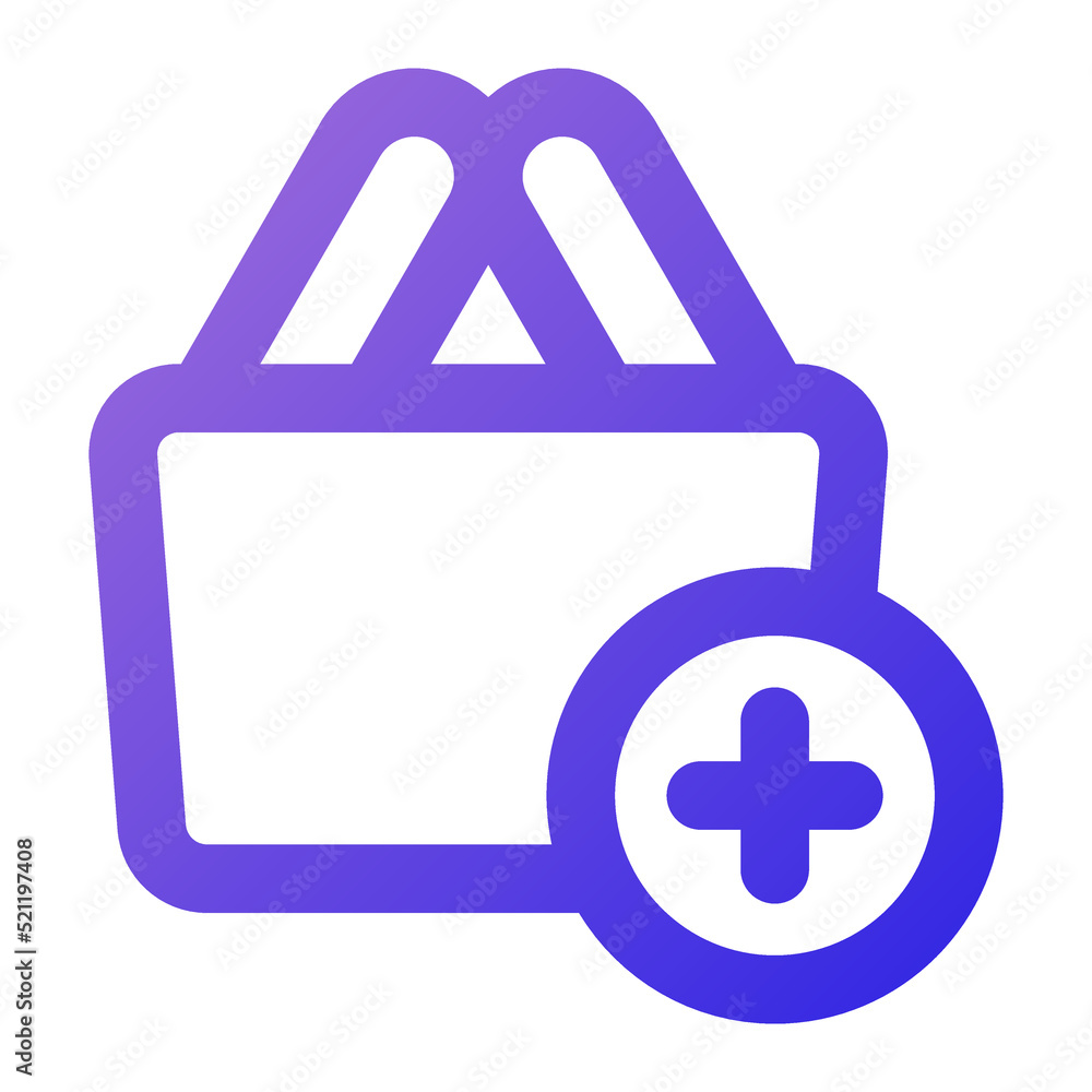 add to cart icon outline gradient style add to cart icon outline gradient style