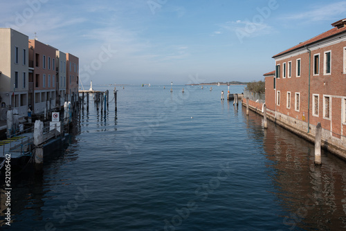 Fotografia, Obraz calm life in the canals of Chioggia, Veneto,Italy