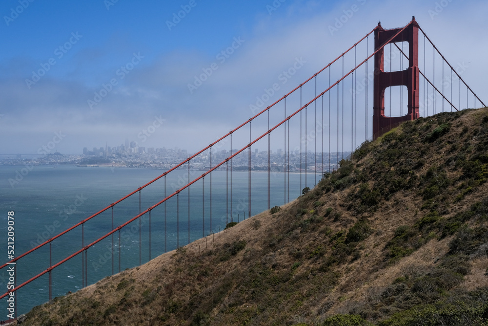 Obraz premium Le pont de San Francisco en Californie